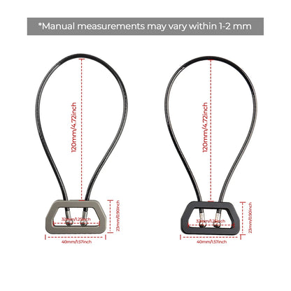 Tactical Wire Loop U Loop Sling Hooks Connection Gear Universal Buckle Adapte gz330257B