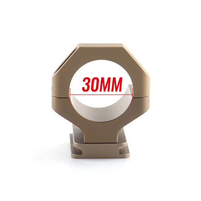 Hunting Mount accessories 30mm Rifle Scope Aluminum Mount 6063 Hunting Red Dot Sight Base DE BK gs24-0272