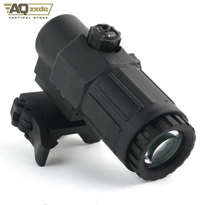 Hunting G33 Holographic Sight 3X Magnifier, w/Switch to Side Quick Detachable QD Mount for 558 Reflex Sight