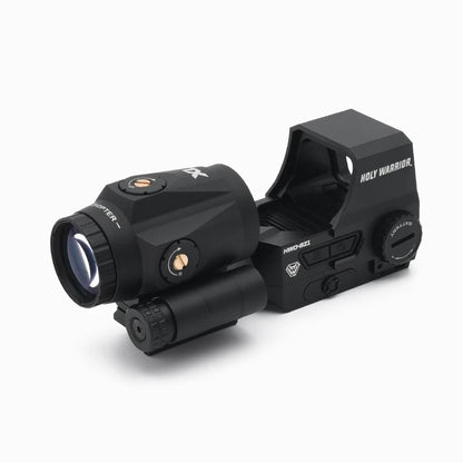 Holy Warrior HWO 3X Magnifier with Flip Mount TX 3X Scope for Hunting Airsoft Rifles