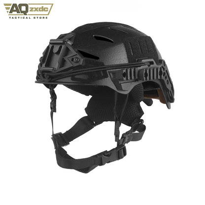 AQzxdc Tactical Paintball Breathable Training Helmet lightweight with FAST Team Wendy Helmet Liner Pad Chin Strap Airsoft Gear