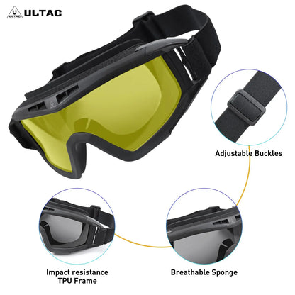 AQzxdc Airsoft Helmet with Full Face Protection, Tactical Airsoft Mask, Goggles & Accessories, for Paintball & Outdoor Games