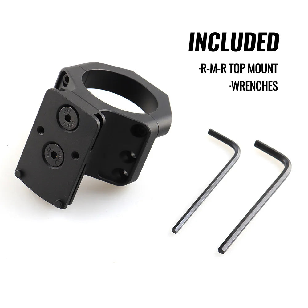 Hunting Mount accessories 34mm Rifle Scope Aluminum 6063 Mount Hunting Red Dot Sight Base DE BK gs24-0272B