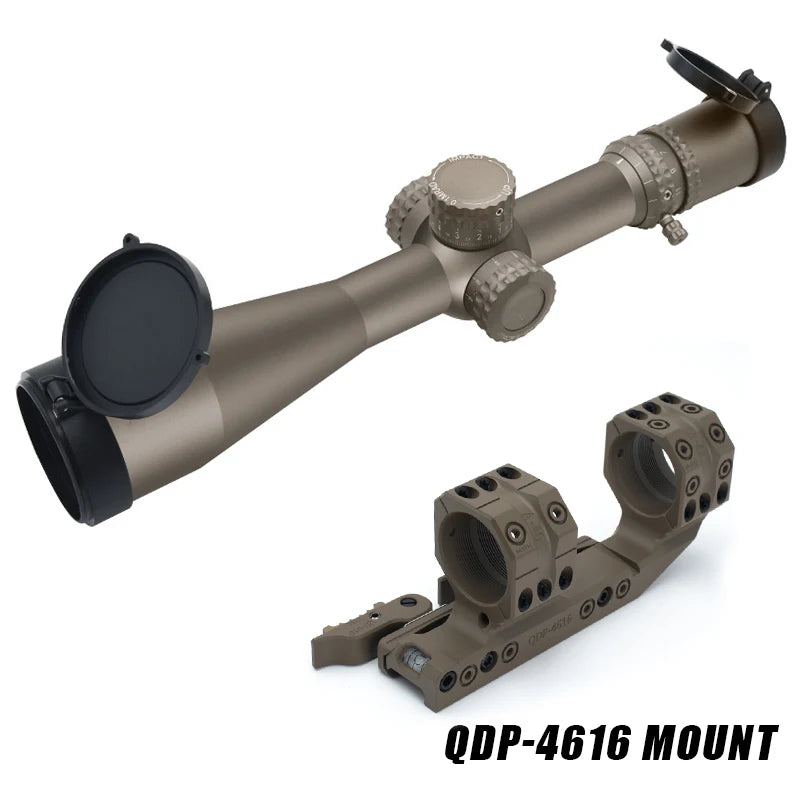New FFP Tactical Riflescopes Evolution Gear ATACR 5-25x56 F1 1mrad Illuminated HORUS TREMOR3 Reticle with 5.56 and .308 Firearms