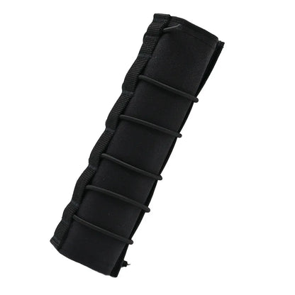 AQzxdc Tactical 8.6inch Suppressor Cover Airsoft Protect Sleeve Wrap Military Silencer Quick Release Cover