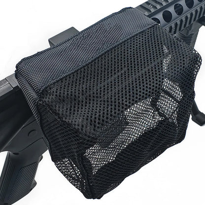 AQzxdc Brass Catcher Shell Catcher with 20MM Rail Mount and Heat Resistant Mesh More Durable More Light for Rifle Shooting