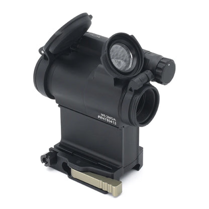 OPP Tactical Red Dot Sight M5 with 3XMAG Magnifier LRP and LEAP06 Mounts High Optical Centerline Combo
