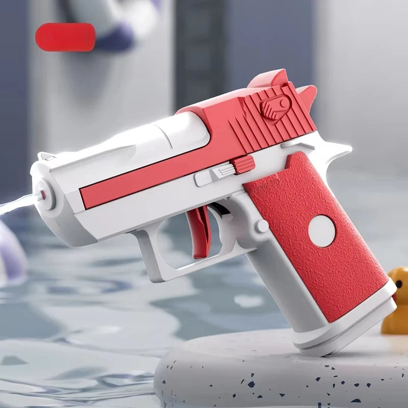 2025 Continuous Firing Water Gun Manual Small ZP5 Revolver Pistol Summer Outdoor Beach Poor Toy Mini Water Gun for Kids