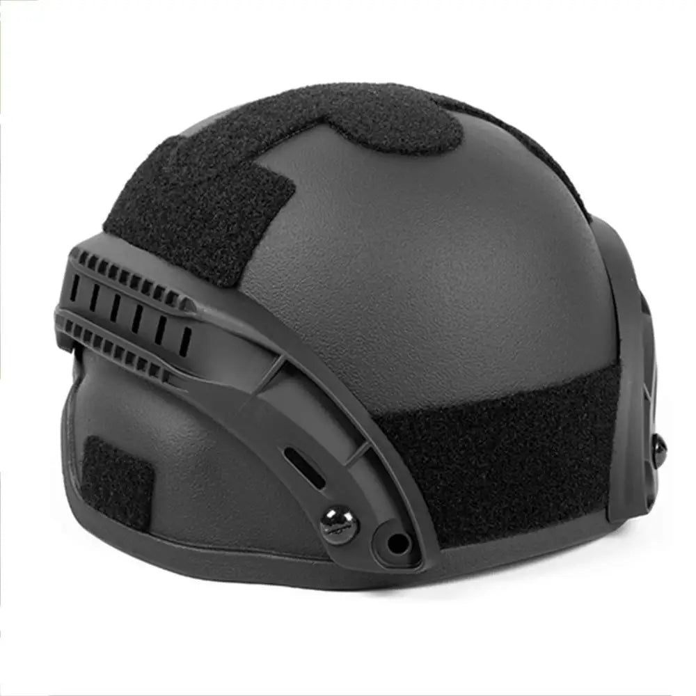 AQzxdc Combination of Tactical Fast Helmet MICH-2000 and Special Camouflage Cover, Paintball Hunting Helmet