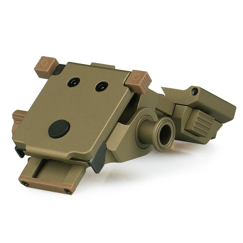 PPT L4 G24 Helmet NVG Mount Night Vision Fast OPS Helmet Parts NVG Mounting Breakaway Base Adapters Dark Earth Color gz240049