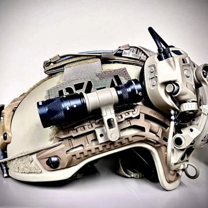 New 2024 SS MAX Helmet Mount for SF M300 M600 Scout Light Flashlight KIJI K1 IR Illuminator fits OPS-CORE Helmet Rail