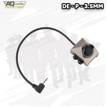 Remote Pressure Switch with 2.5mm Plug for PEQ DBAL NGAL Airsoft Laser Sight,Aluminium Tactical Light Switch Mount for 20mm Rail