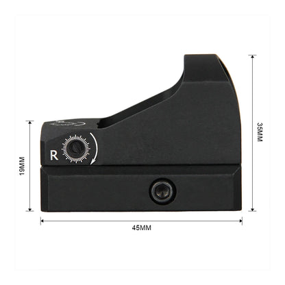 YSS Hunting airsoft accessories PPT Red Dot Scope 2MOA red dot sight reflex sight shockproof Mini Red dot Sight For AR Pistol