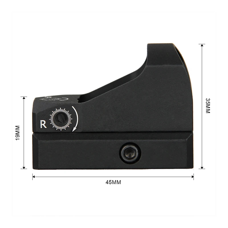 YSS Tactical hunting accessories airsoft sight red dot sight reflex sight shockproof Mini Red dot Sight gs2-0135