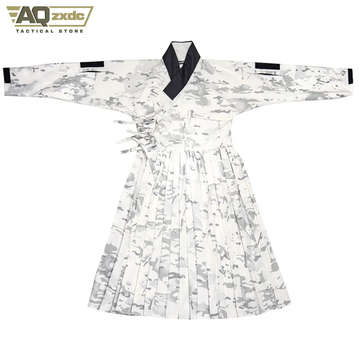 Camouflage Tactical Armored Skirt For Hunting Airsodt Shooting Flying Fish Suit Long Coat Tactical Chinese Style TAC Costume