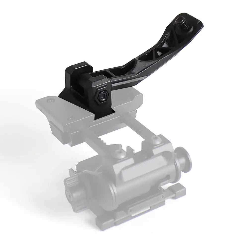 AQzxdc Nylon NVG J-Arm Dovetail Mount for Dual an/PVS-14 Night Vision Goggles Combat Helmet J Arm