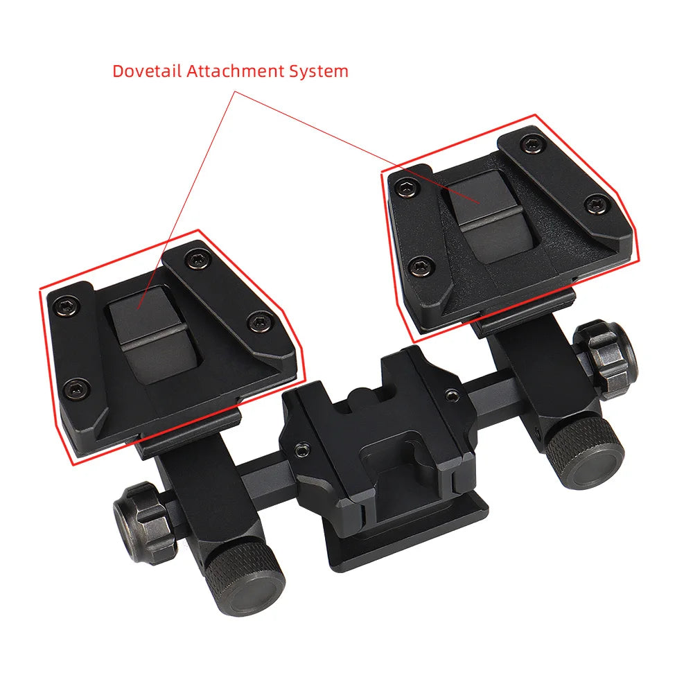 Hunting Scope accessory NVG binocular bridge goggles stent skip rhino mount NVG arms mount for L4 G24 Mounting Helmet Fast mount