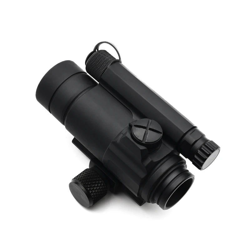 Tactical M4 Red Dot Reflex Sight Collimator Optics with Spacer and QRP2 Mount & Killflash Replica with Full Original Markings