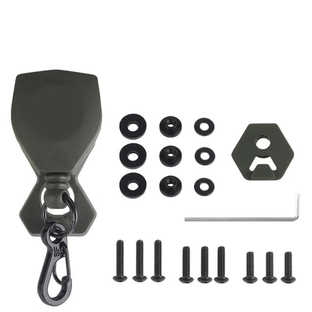 AQzxdc NVG Lanyard for 3-Hole Bracket mounting attaches securely Combat Helmet mounts - Prevents NVGs from Being Lost & Dropped