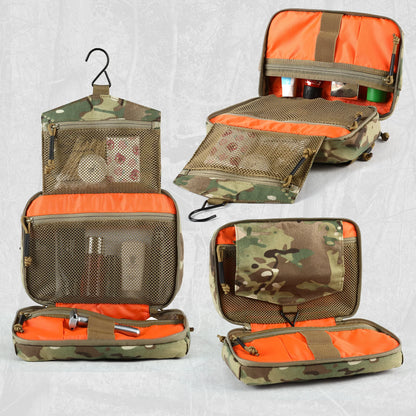 AQzxdc PTG Hanging Toiletry Bag Makeup Cosmetic Bag for Woman and Man Large Capacity Waterproof Portable Travel Toiletry Bag