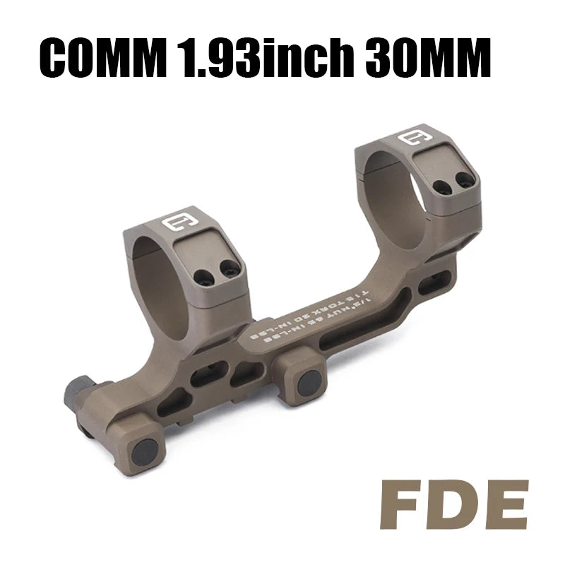30mm Tube Airsoft Wargame Hunting Tactical C1 Modular Riflescope Mount 1.70/1.93inch with Offset Mounts