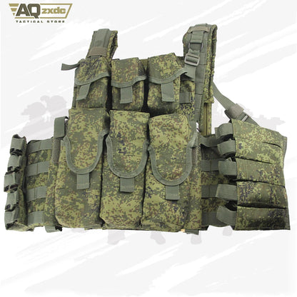 Module Molle EMR Green Camouflage 6sh117 Tactical Vest Equipment Accessory Mag Signal Stick Kettle Leg Quintuplet Holster Bag