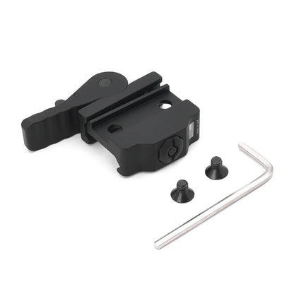 Tactical M300 M600 Flashlight QD Quick Release Base Tactical Metal Scout Light Mount Fit 20mm Picatinny Rail