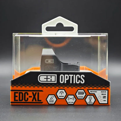 Original C&H Precision EDC/EDC-XL MRS 3MOA Compact Red Dot Sight RM06/RMSc Footprint for Pistol Handgun Shake Wake/Shockproof