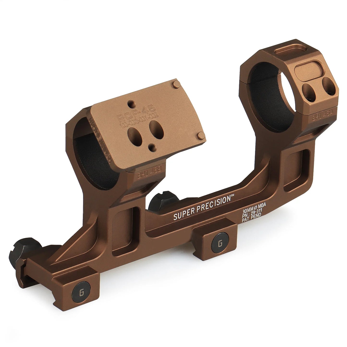 PPT tactical 30mm rifle scope mount airsoft gun 20mm rail scopes mounts airguns double rings m4 AR15 bubble level hunting