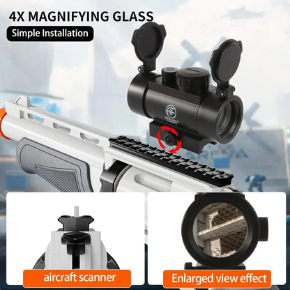 2024 Shell Throwing Airsoft Rifle Toy Gun Foam Blaster Enhanced Revolver Outdoor CS Soft Bullet Toy Kids Birthday Gift  for Boy