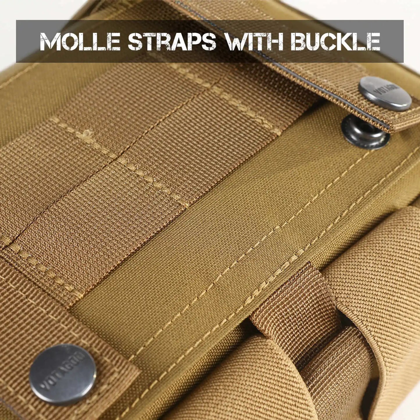 First Aid Pouch for Outdoor Emergency Survival, Rip Away Medical Molle Belt Pouch Handle Bag, Tactical Attachments Trauma Bag