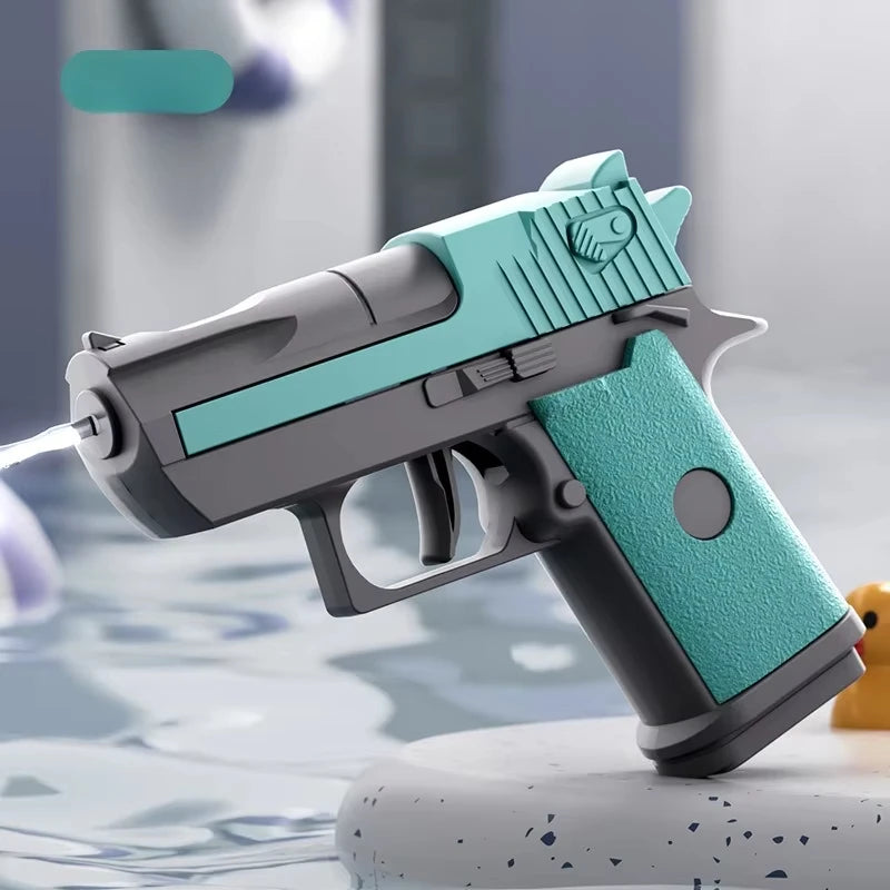 2025 Continuous Firing Water Gun Manual Small ZP5 Revolver Pistol Summer Outdoor Beach Poor Toy Mini Water Gun for Kids