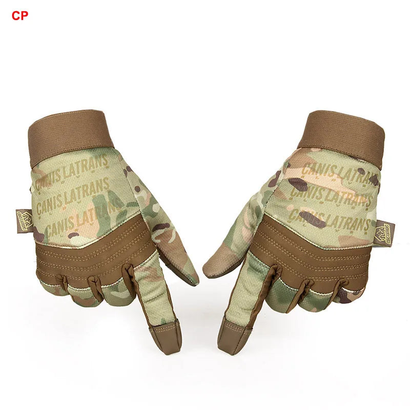 Outdoor Sports Camping Tactical Airsoft Hunting Motorcycle Cycling Racing Riding Gloves Finger Gloves gs14-0091