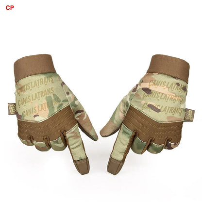 Outdoor Sports Camping Tactical Airsoft Hunting Motorcycle Cycling Racing Riding Gloves Finger Gloves gs14-0091