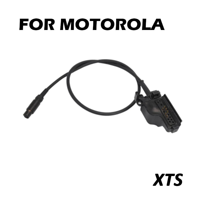 Pro taktickou náhlavní soupravu FCS-TACTICAL AMP V20 V60 PTT připojuje kabelový adaptér, standardní konektor KN6 k BAOFENG KENWOOD TYT