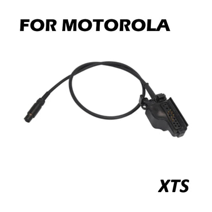 Pro taktickou náhlavní soupravu FCS-TACTICAL AMP V20 V60 PTT připojuje kabelový adaptér, standardní konektor KN6 k BAOFENG KENWOOD TYT