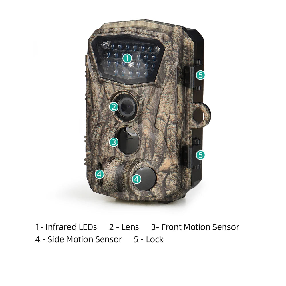 Digital Trail Camera Wildlife Camera Photo Traps Camera Waterproof IPX6 gs37-0038