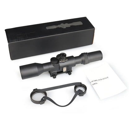 PPT Rifle Scope Lens 3-9x42 SVD Rifle Scope Hunting Magnificatio 3x-9x  with mount adapter Shooting gs1-0415