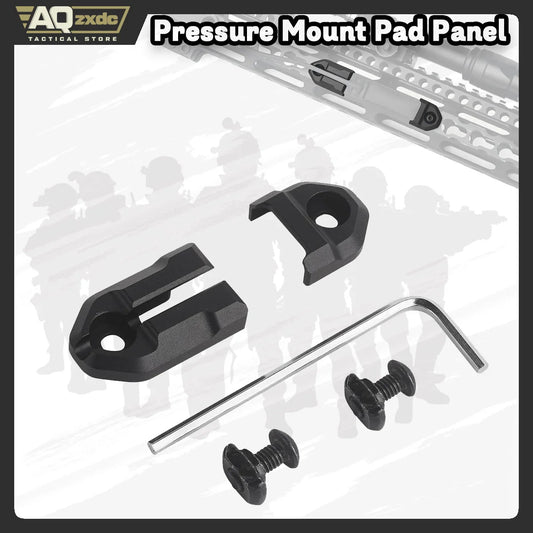 Remote Pressure Switch Mount Plate, Tactical Weapon Light Tape Switch Mount Plate for ST07 DBAL-A2 M300, Pressure Mount Pad Pane