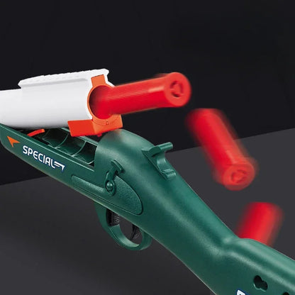 S686 Rifle Throwing Shell Toy Gun Soft Bullet Airsoft Launcher Outdoor Sports CS Game Pistola Shot Gun Weapon for Boys Gift