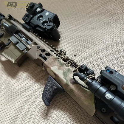 AQzxdc HotPocket SD Rail Wrap Tactical Wood Handguard Cloth MCX Speciald Glove Accessories Protective Cover
