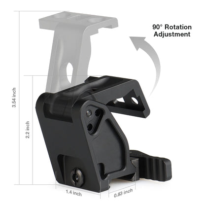 Hunting Scope accessories Airsoft accessories Flip-To-Center (FTC) G33 Magnifier Scope Mount gs24-0253