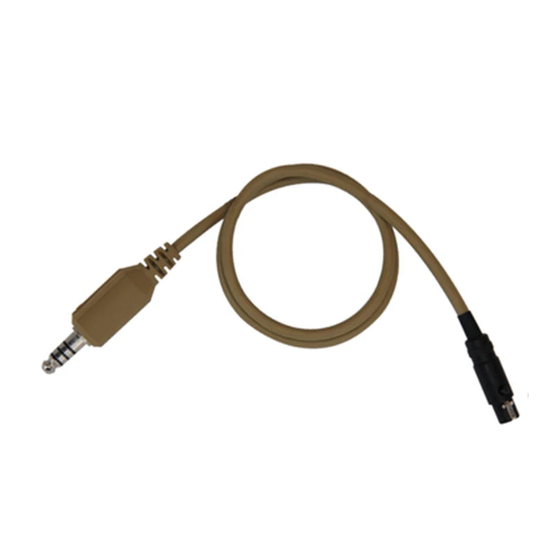 Headset FMA Tactical U714/U s PTT, podpora více konektorů, adaptéry pro hlavice K / ICON V20/V60