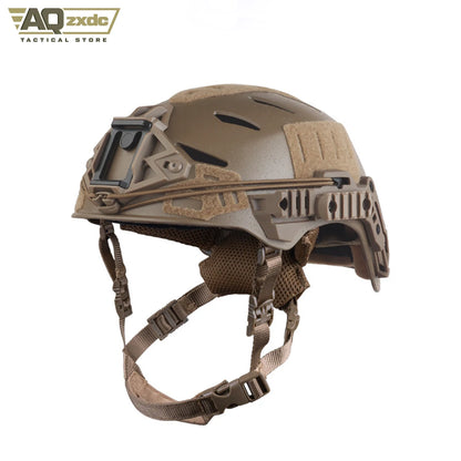 AQzxdc Tactical Paintball Breathable Training Helmet lightweight with FAST Team Wendy Helmet Liner Pad Chin Strap Airsoft Gear
