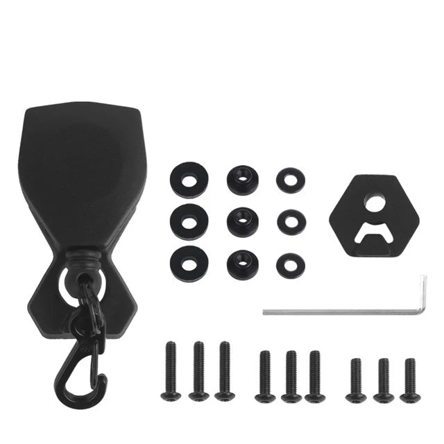 AQzxdc NVG Lanyard for 3-Hole Bracket mounting attaches securely Combat Helmet mounts - Prevents NVGs from Being Lost & Dropped