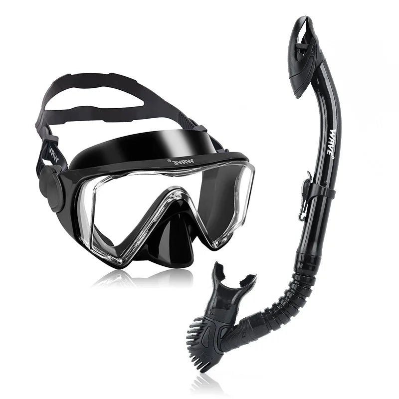 Scuba Diving Mask, Professional Snorkeling Mask Gear, Snorkel Goggles, Anti Leakage Scuba Mask, Swimming Goggles Mask for Adults