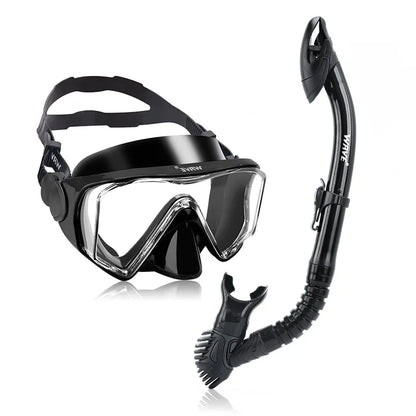 Scuba Diving Mask, Professional Snorkeling Mask Gear, Snorkel Goggles, Anti Leakage Scuba Mask, Swimming Goggles Mask for Adults