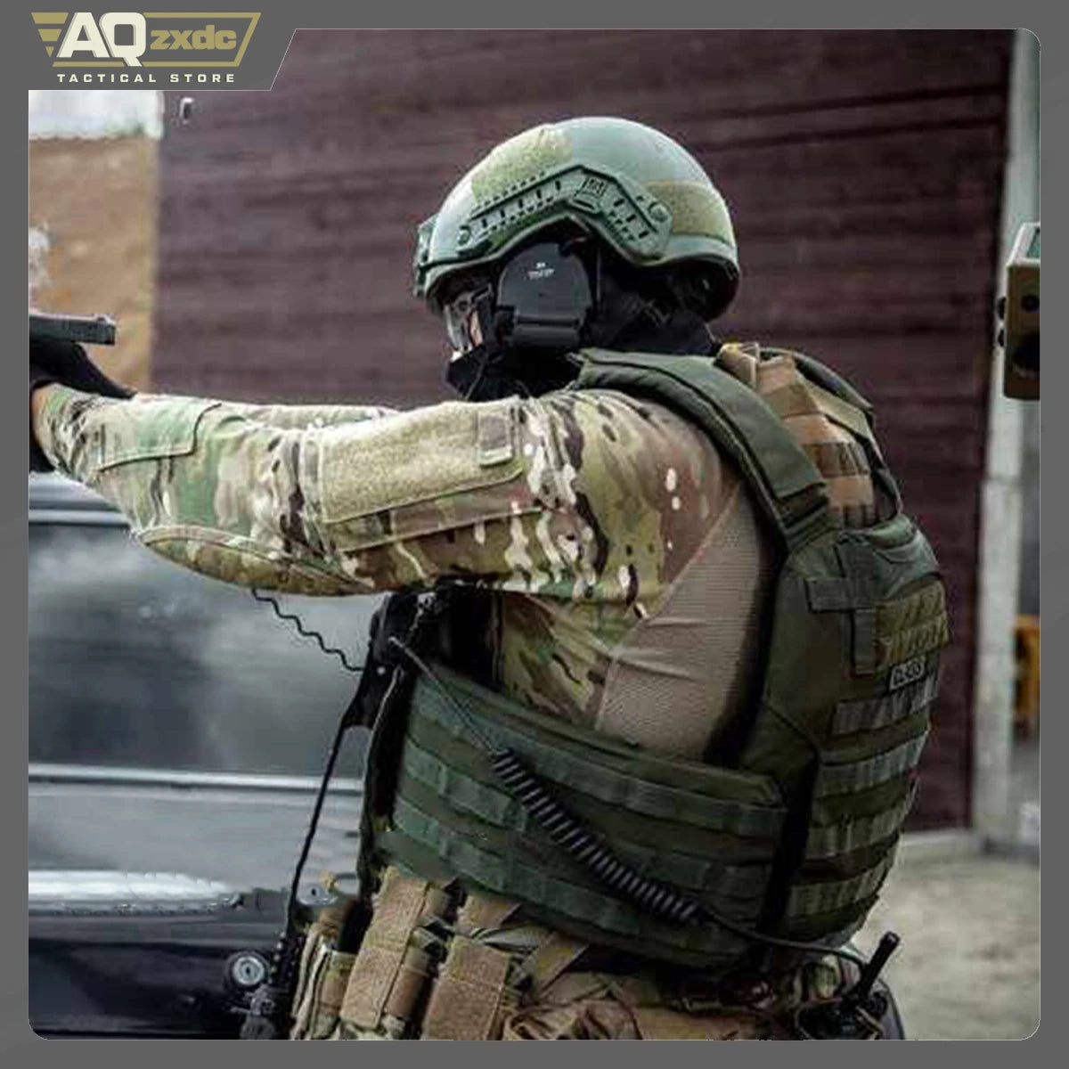 Military Special TOR Lightweight Tactical Helmet LSHZ-1+ FAST SSO Helmet, Tactical Fast High Cut Helmet NVG Dried Cuttlefish