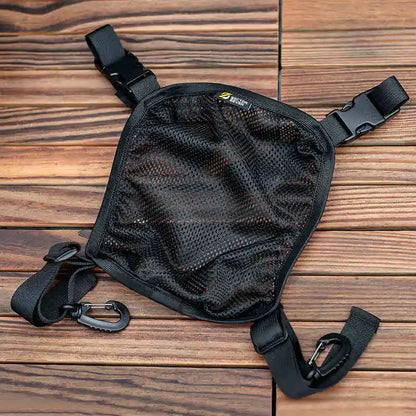 AQzxdc Tactical Helmet Mesh Cover - Outdoor Leisure Backpack Helmet Net Bbag Accessories for Helmet External Mount