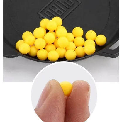 6mm-7mm toy gun bullets, plastic bullets, rubber bullets, environmentally friendly and safe soft rubber balls